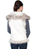Ladies Scully Faux Fur Western Vest-8023