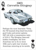 Classic American Rides Playing Cards-Automobiles from the 1950's and 1960's