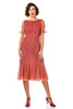 1920s Rose Flapper Style Dress 40834