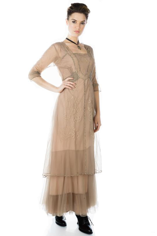 Ecru vintage discount occasion dress