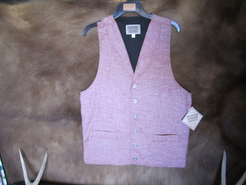 Men's Frontier Classics Hickok Old West Vest-Size M