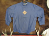 Men's Blue Old West Indian War Style Shirt-53A