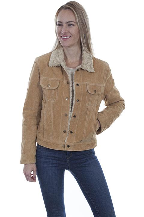 Scully Women's Faux Shearling Suede Jacket
