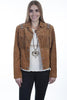 Ladies Western Fringe Jacket with Hand Laced and Bead Trim-L758 - Blanche's Place