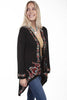 Ladies Honey Creek Bohemian Embroidered Western Cardigan-HC628 - Blanche's Place