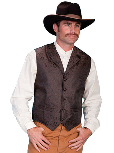 mens dress vest Men's Dress Western Paisley Vest Available in 9 Colors