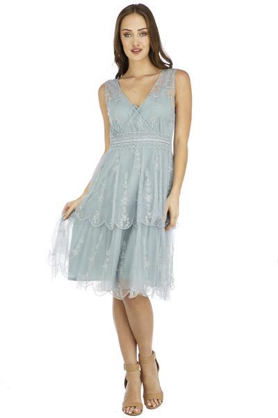 Nataya Age of Love Vintage 1920 Inspired Dress-Al235