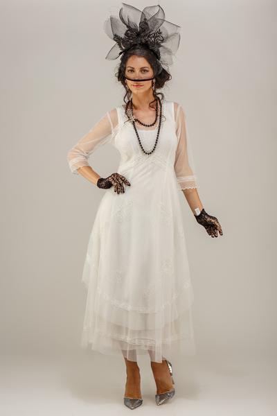 Nataya Vintage Victorian Dress-CL163 - Blanche's Place