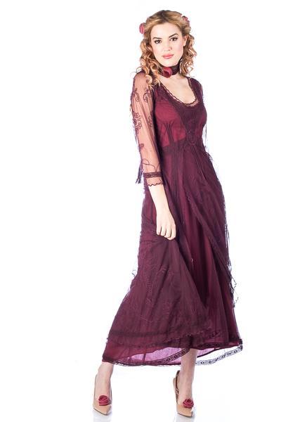 Nataya Vintage Inspired Victorian Lace Dress-40163 - Blanche's Place