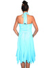 Scully Honey Creek Peruvian Cotton Ruffled Halter Dress-PSL054