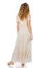 Romantic Regency Era Ivory Lace Wedding Dress