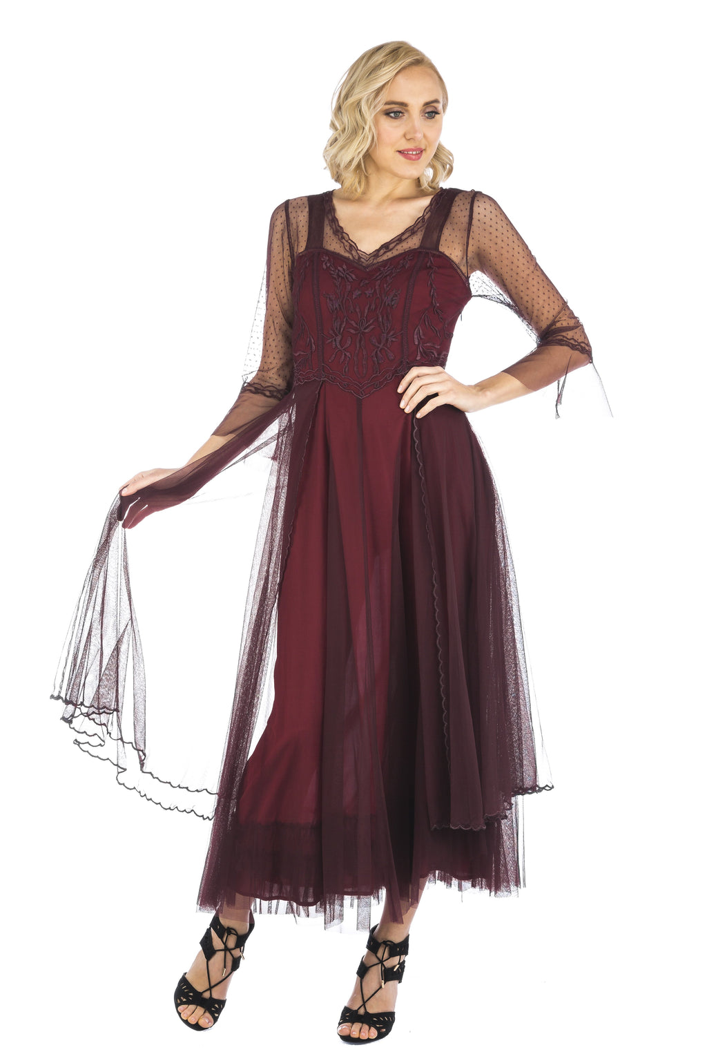 Nataya Vintage Inspired Vivian Dress-CL075 - Blanche's Place