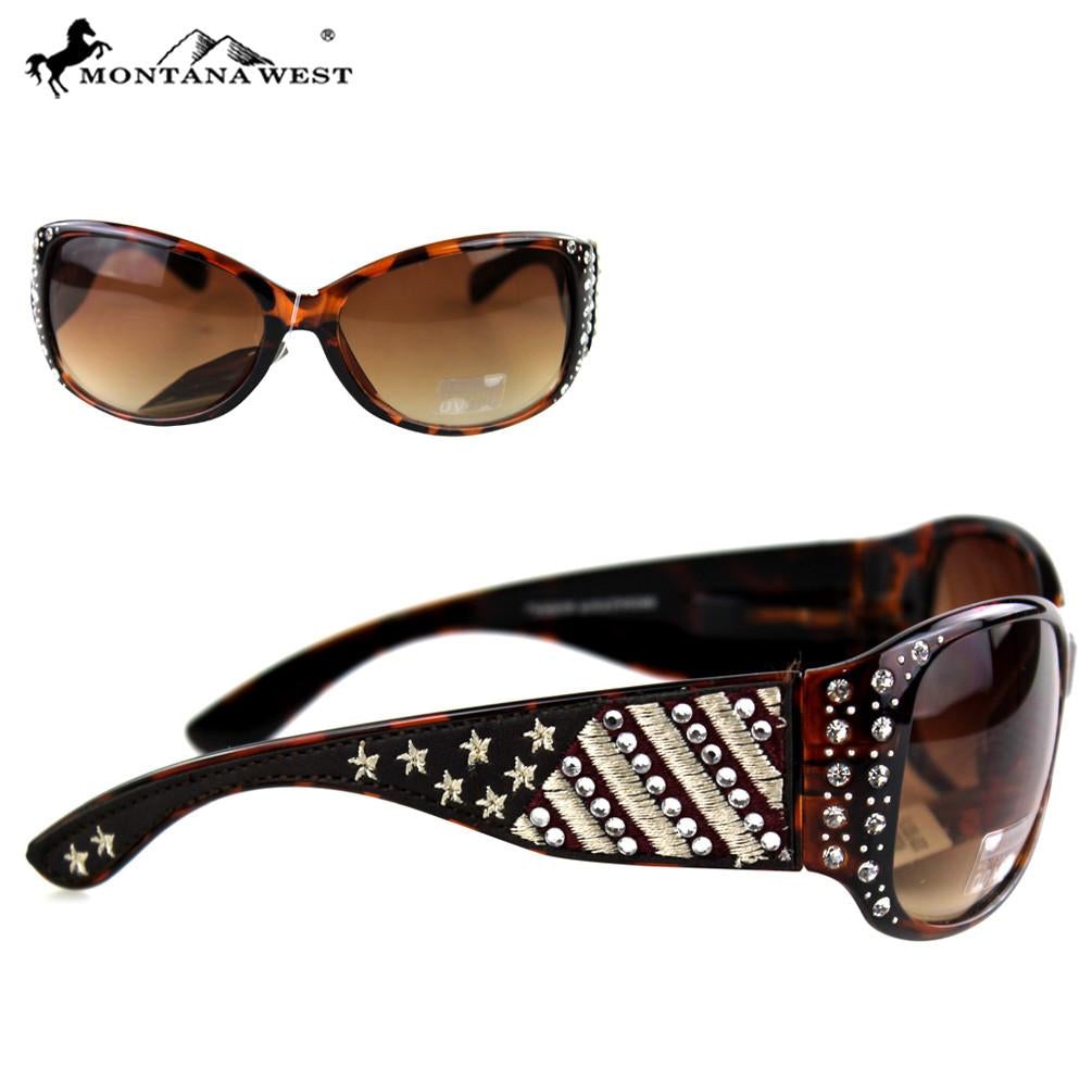SGS-US03 Montana West US Pride Collection Sunglasses by Pair