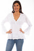 Ladies Boho Peruvian Cotton Blouse-PSL221