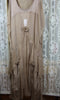 Nataya Great Gatsby Dress in Taupe-Size 1x