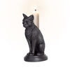 Faust's Familiar Black Cat Candlestick-Victorian Gothic