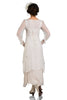 1920's Nataya Rose Dress in Vintage Ivory