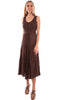 Womens Western Embroidered Boho Dress-HC118