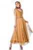 Nataya Vintage Inspired Gold 1920's Dress-40815