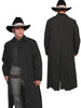 On Sale! Men's Range Wear Black Old West Cowboy Canvas Duster- SIze XL
