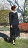 Roaring 20's Flapper Dress-Black Lace-Size L - Blanche's Place