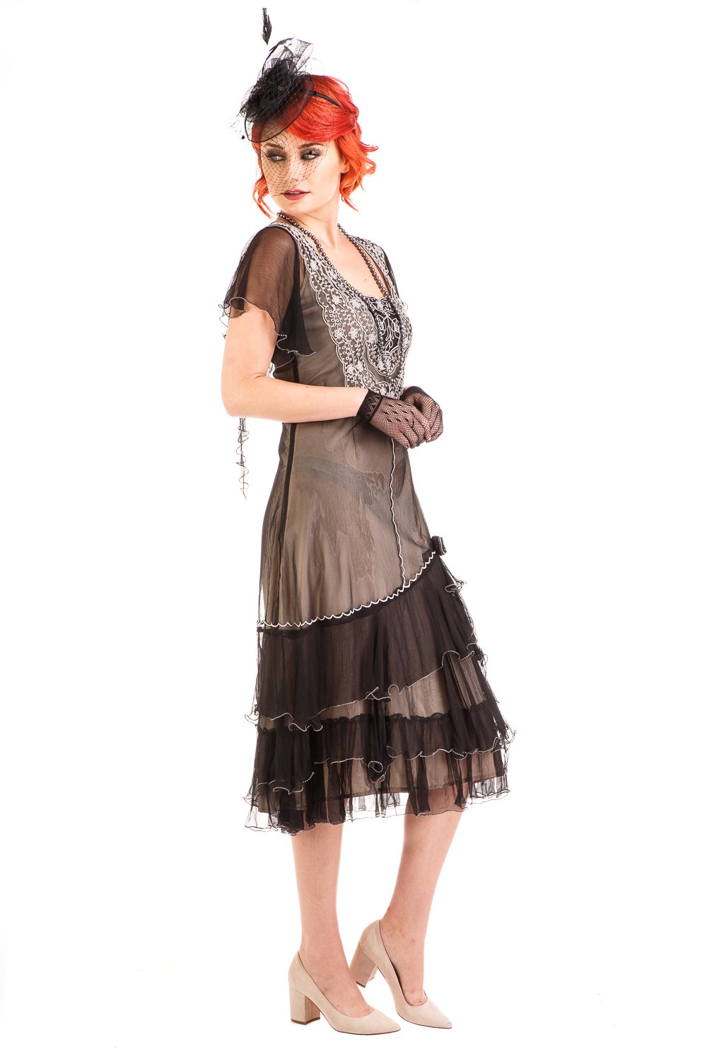 Nataya 1920's Vintage Inspired Dress-AL283