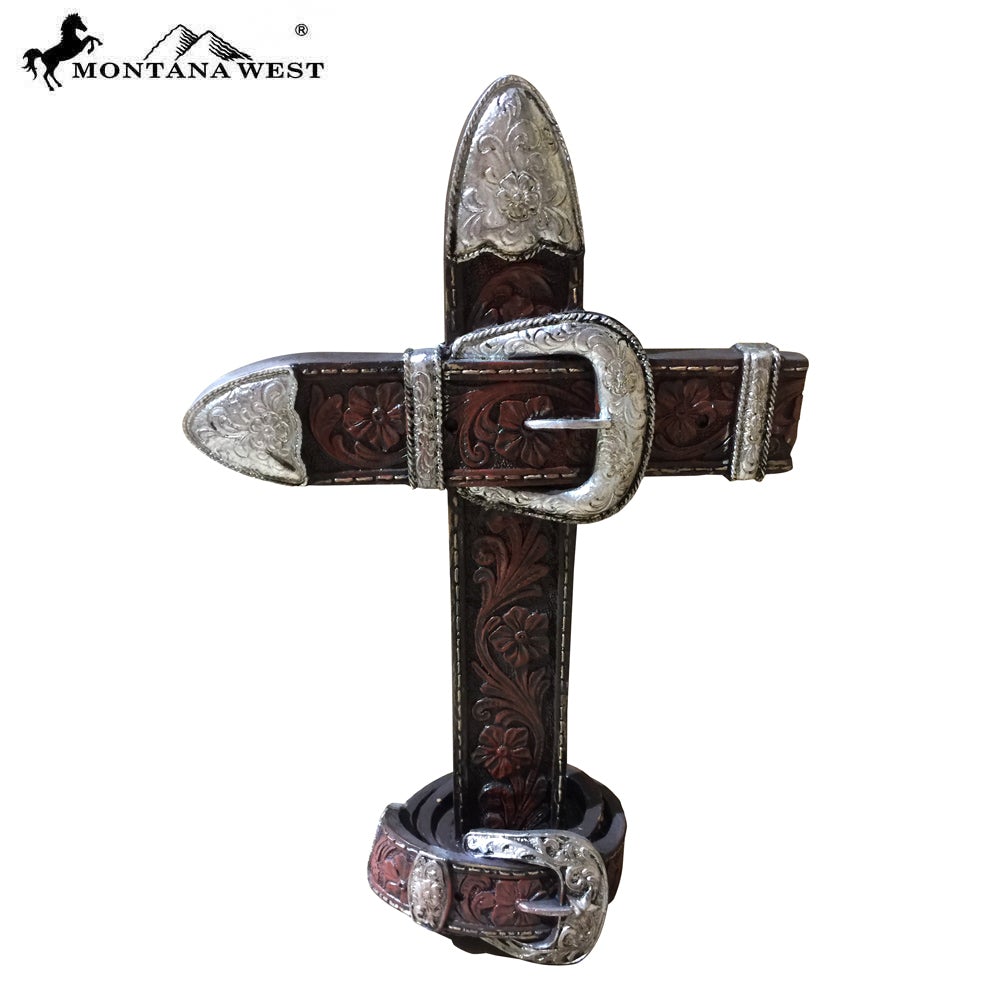 RSD-FB25 Montana West Belt Buckle Standing Cross