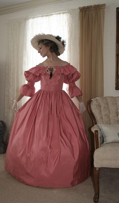 Civil War Styled Gown-ON SALE - Blanche's Place