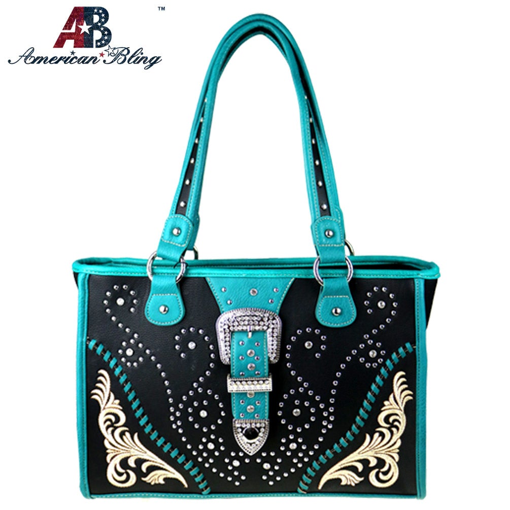 ABD-4005  American Bling Dual Sided Concealed Carry Tote Bag