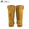 BST-033  Montana West Embroidered Collection Boots Brown