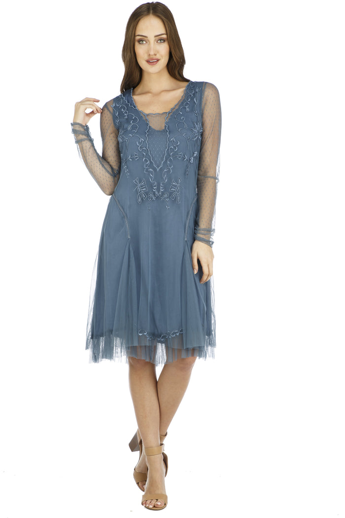 Nataya Vintage Inspired Dress-Al252