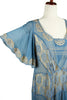 1920's  Nataya Vintage Inspired Blue Lace Dress-40835
