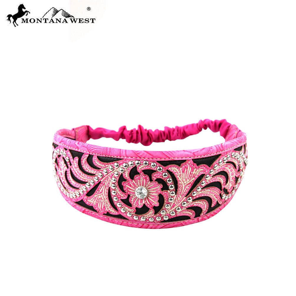 HB-012 Montana West Floral Headband