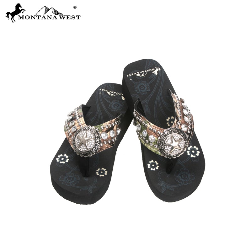 HF-S089 Spiritual Camo Collection Flip Flops by Case