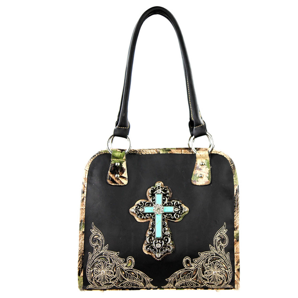 HF03-8037 Montana West Camo Collection Handbag