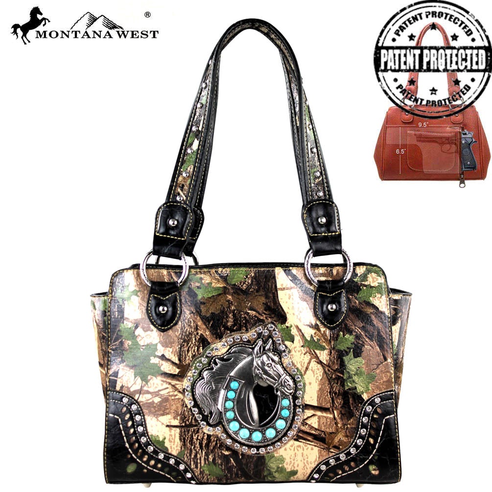 HF07G-8250 Montana West Concealed Handgun Collection Handbag