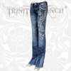 JN-TR011 Stretchy Hip Hugger Denim Trinity Ranch Jeans