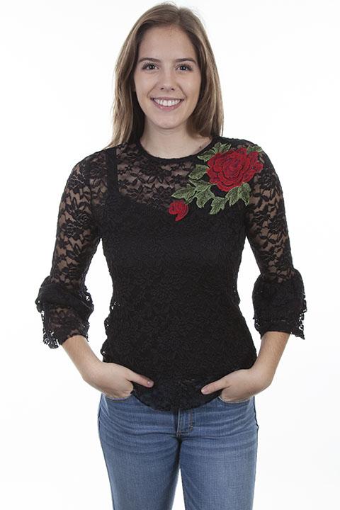 Ladies western new arrivals blouses