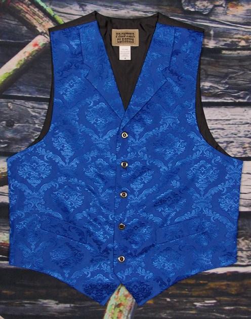 Men's Victorian Old West Jacquard Fancy  Vest-CM755 - Blanche's Place