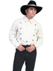 Men's Western Bib Front Old West Shirt-RW011 - Blanche's Place