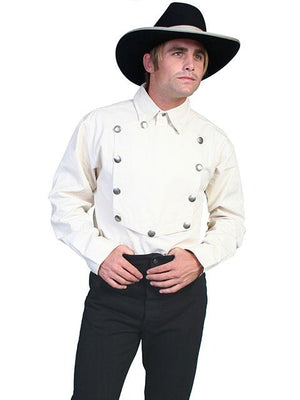 Men s Western Bib Front Old West Shirt RW011