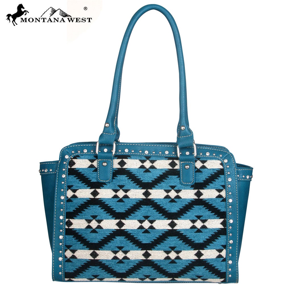 MW119-8250 Western Aztec Collection Satchel