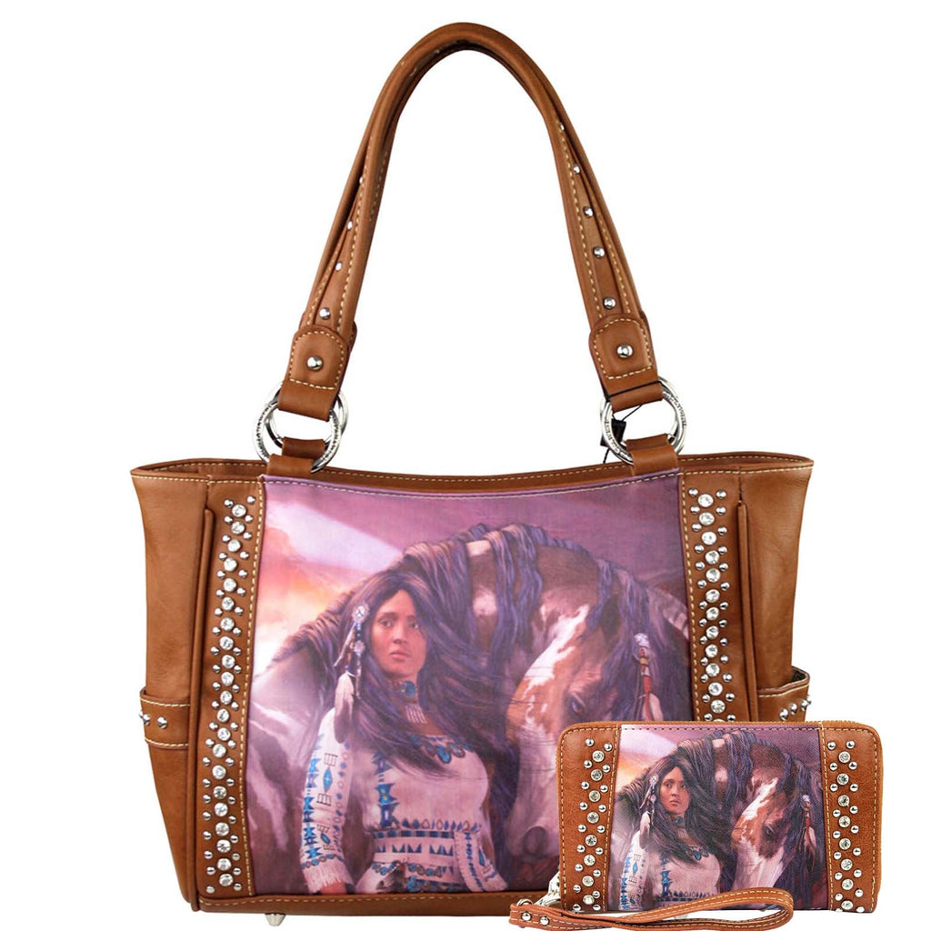 HW-MW170G-8248 Montana West Handbag and Wallet - By Set