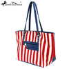MW730-8484 Montana West American Pride Collection Wide Tote