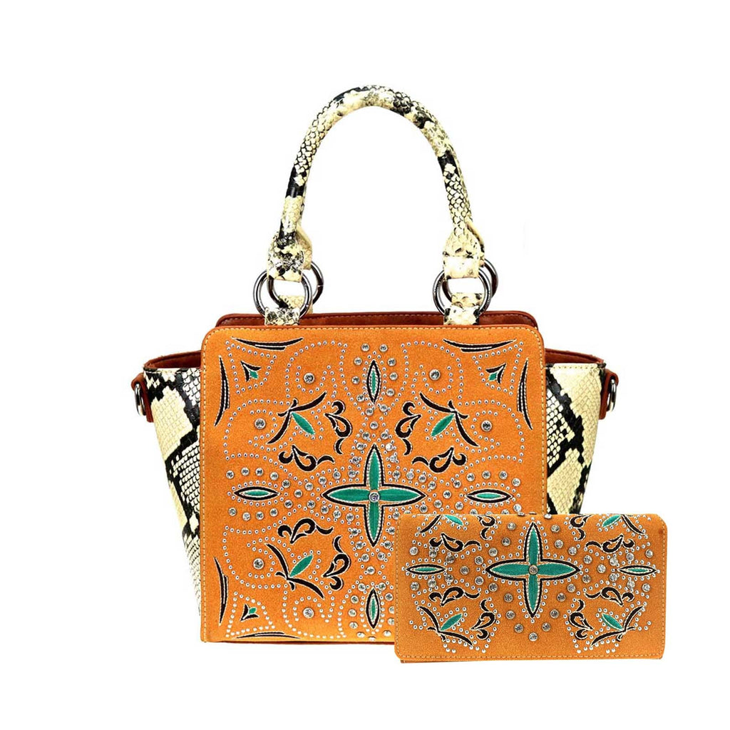 HW-MW852G-8317  Montana West Handbag and Wallet Set