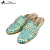 NFF-S004  Montana West Embroidered Collection Mule Slide