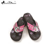 NT-S087 Montana West Concho Flip Flops Collection By Case