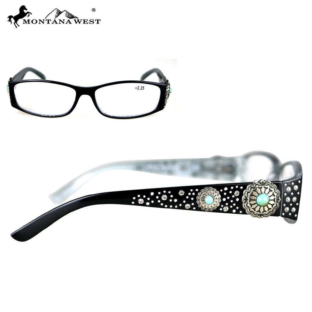 RG-011  Montana West Bling Bling Collection Reading Glass