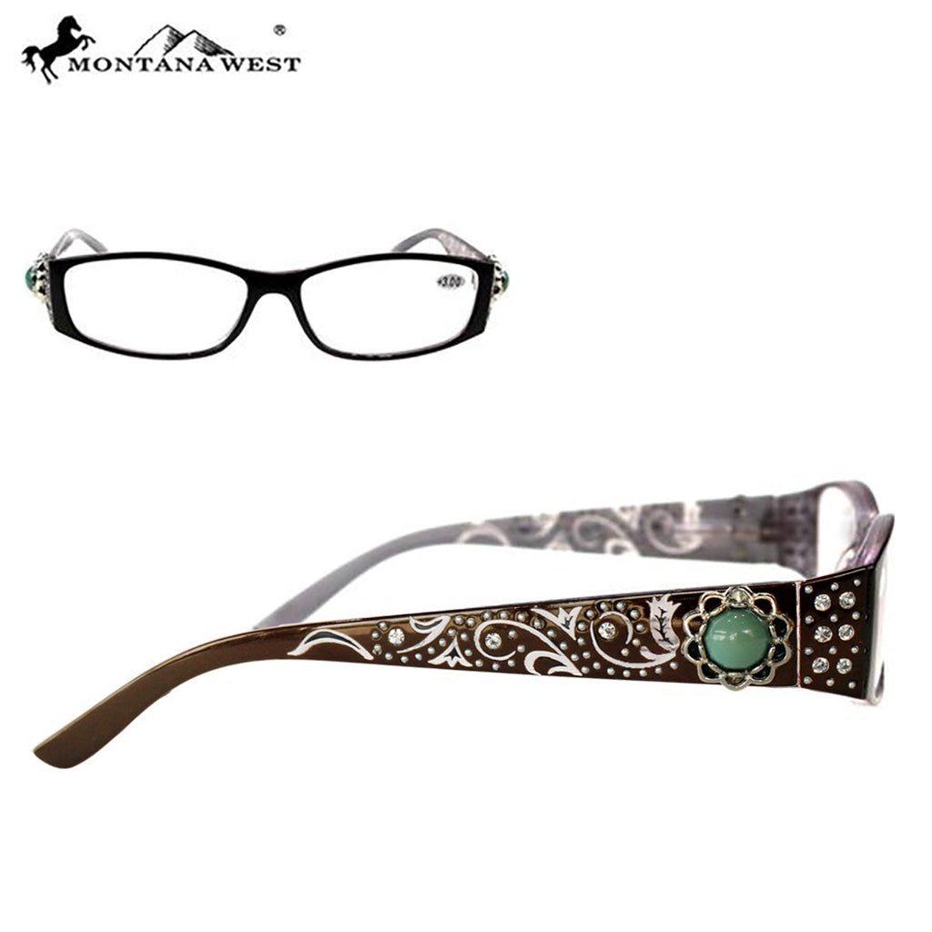 RG-019 Montana West Concho Collection Reading Glass