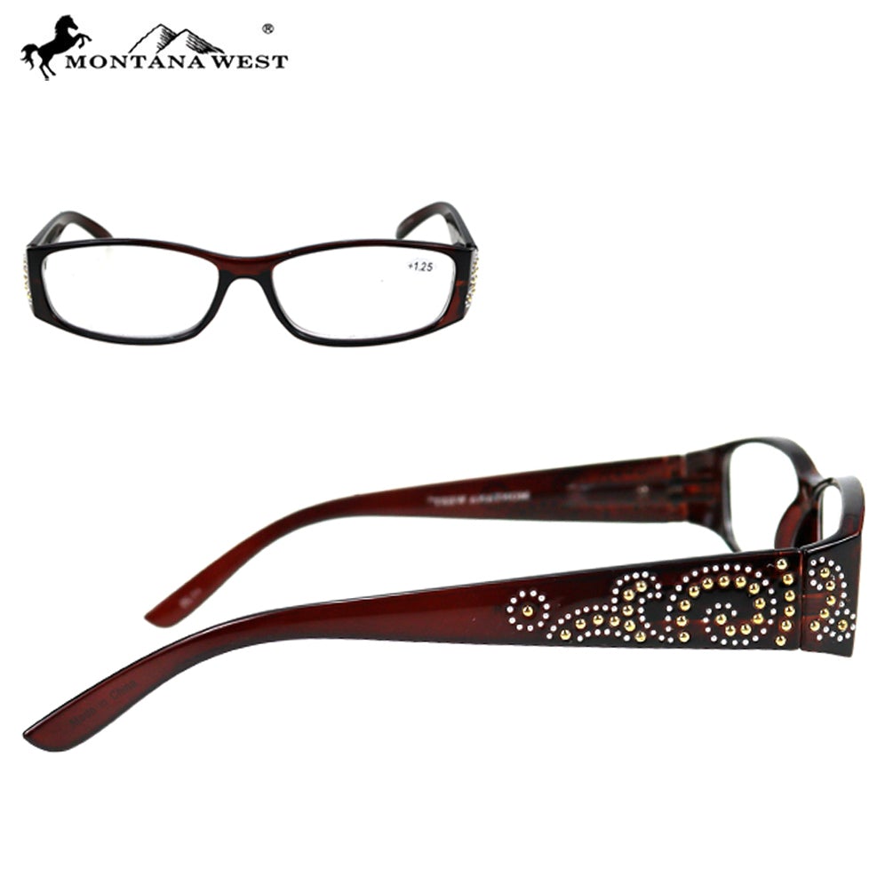 RG-021 Montana West Bling Bling Collection Reading Glass
